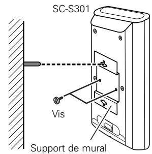 SC-S301 Vis Support de mural