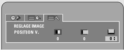 REGLAGE IMAGE POSITION V. 0 0 0