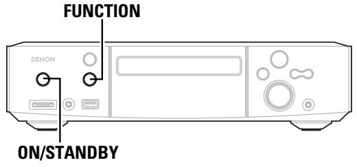 FUNCTION DENON ON/STANDBY