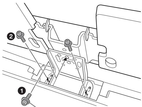SONY SU 52 NX1 - Fixez les vis. - 1