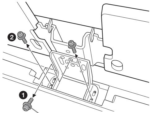 SONY SU 52 NX1 - Retirez les vis. - 1