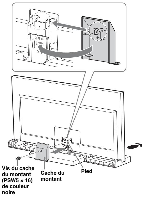 SONY SU 52 NX1 - Fixez le couvercle du pied au pied. - 1