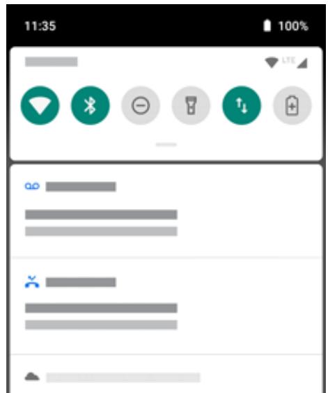 MOTOROLA One Zoom - Retrouver des notifications - 1