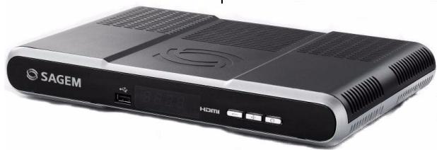 SAGEM DTR67160T - RÉCEPTEUR / ENREGISTREUR DE TÉLEVISION NUMÉRIQUE TERRESTRE À DISQUE DUR ET DOUBLE TUNER - 3