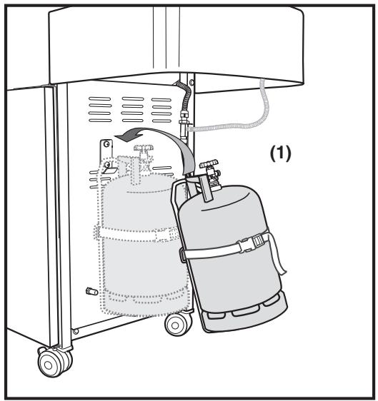 WEBER VSUMMIT S650 INOX - Reconnexion de la bouteille de gaz - 1