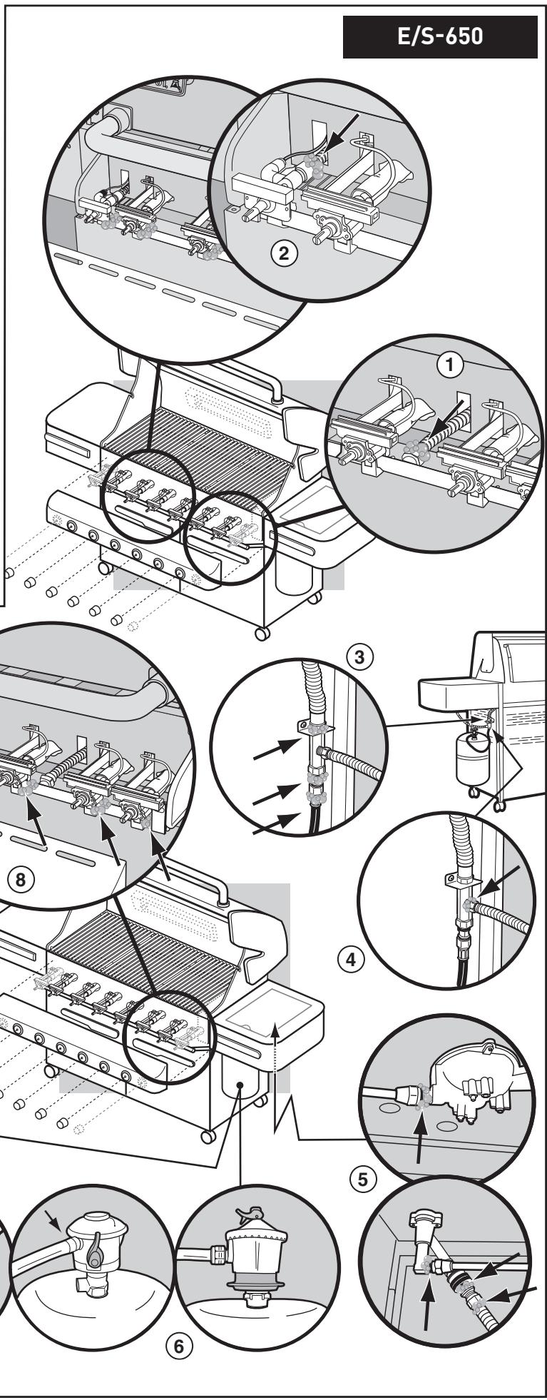 WEBER VSUMMIT S650 INOX - Reinstalllez le panneau de commande - 1