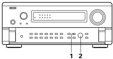 DENON AVC-A11 - Ajuster le niveau de I'enceinte selectionnee. - 3