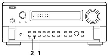 DENON AVC-A11 - Lecture en utilisant les prises d'entrée externe (EXT. IN) - 3