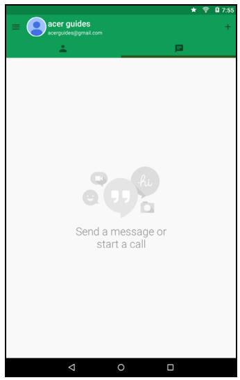 ACER B1-830-K5F0 - Google Hangouts - 1