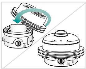 SEB VC1001VITASAVEUR - Rangement des bolts - 1