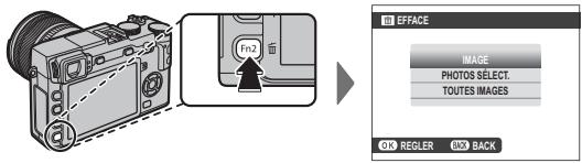 FUJIFILM MXE-2NOiR - Suppression de photos - 1