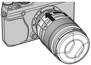 FUJIFILM MXE-2NOiR - Installéz l'objetif. - 1