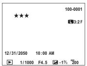 FUJIFILM MXE-2NOiR - Affichage des informations sur les photos - 2