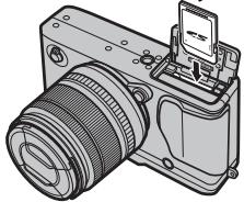 FUJIFILM MXE-2NOiR - Insérez la carte mémoire. - 2