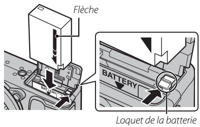 FUJIFILM MXE-2NOiR - Insérez la batterie. - 1