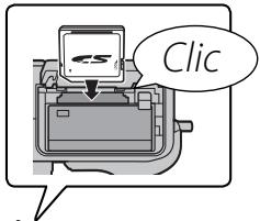 FUJIFILM MXE-2NOiR - Insérez la carte mémoire. - 1