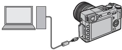 FUJIFILM MXE-2NOiR - Raccordement de l'appareil photo - 1
