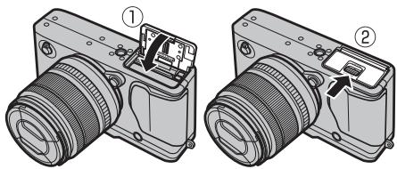 FUJIFILM MXE-2NOiR - Fermez le couvercle du compartment de la batterie. - 1