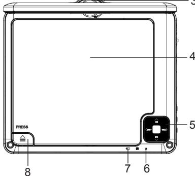 LEXIBOOK AUDIO LUDIQUE DVP6PA - Description du lecteur DVD portable - 2