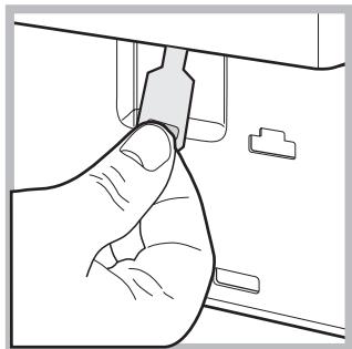 HOTPOINT AWM 129 - Ouverture manuelle du hublot - 2