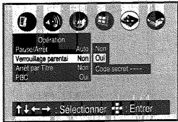 TOSHIBA SD 22 VE - Réglage du contrôle parental - 4