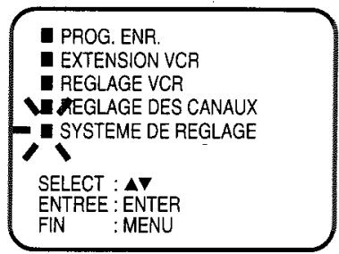 TOSHIBA SD 22 VE - Appuyez sur VCR MENU. - 1
