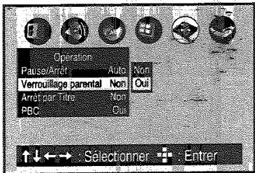 TOSHIBA SD 22 VE - Réglage du contrôle parental - 3