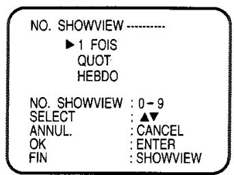 TOSHIBA SD 22 VE - Pressez ShowView. - 1
