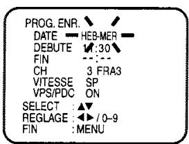 TOSHIBA SD 22 VE - Cas particulier de l'enregistrement automatique Enregistrement automatique hebdomadaire (par exemple HEB-MAR: tous les mardis) ou quotidien (par exemple LUN-SAM: de lundi à samedi) - 2