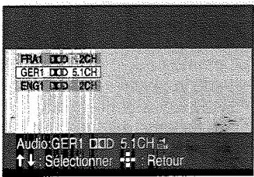 TOSHIBA SD 22 VE - Changement de la langue de la bande sonore - 2