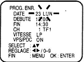 TOSHIBA SD 22 VE - Confirmation/Annulation de l'enregistrement automatique - 2