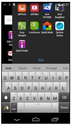ACER JADE Z BLANC LUNAIRE - Ajouter ou supprimer des dossiers - 2