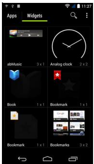 ACER JADE Z BLANC LUNAIRE - Ajouter et supprimer des raccourcis et widgets - 1