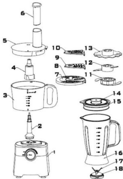 BRANDT ROB 506cob - Description du robot - 1