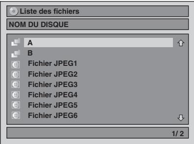 TOSHIBA DVR-80KF - Appuyez sur le [ / ] pour sélectionner le piste / le fichier ou la dossier que vous voulez, puis appuyez sur [ENTER/OK]. - 1