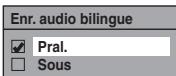 TOSHIBA DVR-80KF - Réglage de l'enregistrement audio bilingue - 5