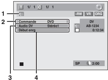 TOSHIBA DVR-80KF - Guide sur la DV et les écrans d'affichage - 1