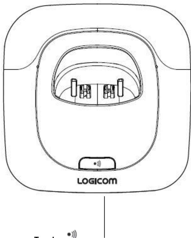 DARTY LOGICOMTELEPHONEREPONDEURCONFORT250BLANC - Touche - 2