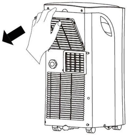 DARTY PAC1800 - Cleaning the filter - 2