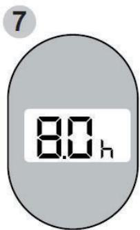 DARTY PAC1800 - TIMER OFF function - 8