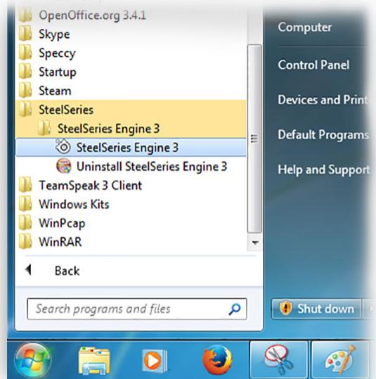 STEELSERIES RIVAL OPTICAL MOUSE - Application Icon - 1