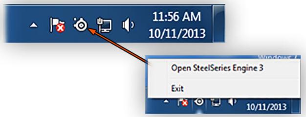 STEELSERIES RIVAL OPTICAL MOUSE - Taskbar/Menu Bar Icon - 1