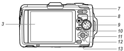 OLYMPUS TG-2 RED - Nomenclature des pieces - 3
