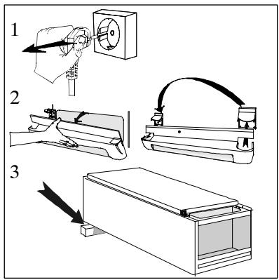 ARTHUR MARTIN ARC 3703 X - Pour changer le sens d'ouverture de la porte - 1