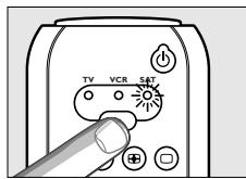 PHILIPS SBC RU 530 - Sélection de l'appareil (sélecteur de mode) - 1