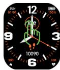 ICE-WATCH CE SMART 2.0ARGENT - Acesso rápido para alterar o mostrodr; - 1
