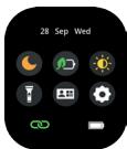 ICE-WATCH CE SMART 2.0ARGENT - Page de raccourcis: - 2