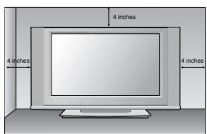 LG-GOLDSTAR 32LP1R-2E - Installation du socle - 2