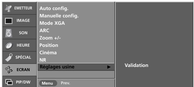 LG-GOLDSTAR 32LP1R-2E - Restauration des paramètres usine - 3
