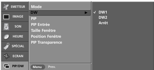 LG-GOLDSTAR 32LP1R-2E - Visionnage en mode DW/PIP - 2